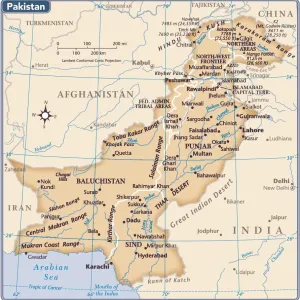 2011 Pakistan Country Map Print (Reference Maps) 2011 Pakistan Country Map Print (Reference Maps)