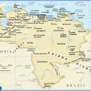 Drucke von Südamerikanische Kunstdrucke: Venezuela