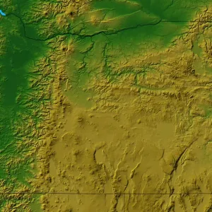 Carte de l'Oregon. Carte de l'Oregon.