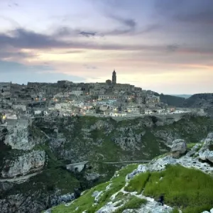 Matera Old Town Print - Sassi di Matera and Park of Rupestrian Churches Matera Old Town Print - Sassi di Matera and Park of Rupestrian Churches