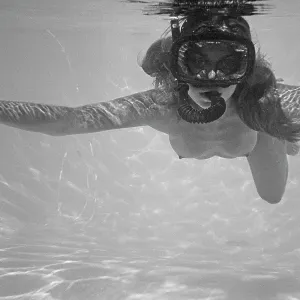 Nastassja Kinski Swimming Print Nastassja Kinski Swimming Print