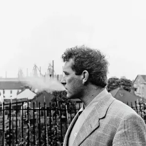 Richard Burton in Pontrhydyfen, 1953 Print Richard Burton in Pontrhydyfen, 1953 Print