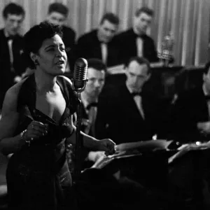 Billie Holiday Print, 1954 Billie Holiday Print, 1954