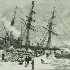 The Sinking of the Eira Print, 1881 The Sinking of the Eira Print, 1881