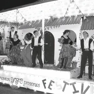 Print of Torchlight Carnival, St Austell, Cornwall Print of Torchlight Carnival, St Austell, Cornwall