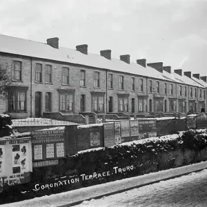 Terraza de la Coronación, Truro, Cornualles. Alrededor de 1906. Terraza de la Coronación, Truro, Cornualles. Alrededor de 1906.