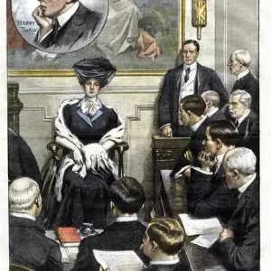 Harry Thaw's 1907 New York Trial Print