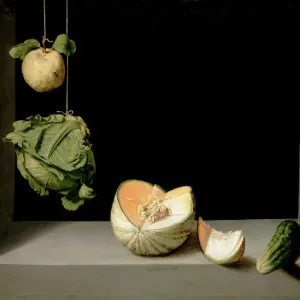Quince, Cabbage, Melon and Cucumber Print (c.1602)