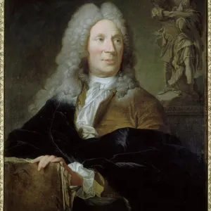 Retrato de Pierre Le Pautre (1660-1744), escultor, en 1729 (óleo). Retrato de Pierre Le Pautre (1660-1744), escultor, en 1729 (óleo).