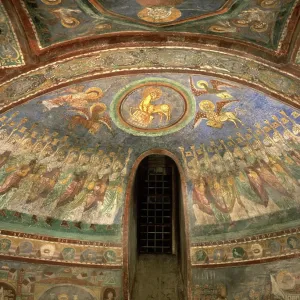 12th Century Fresco Print of Anagni Cathedral Crypt 12th Century Fresco Print of Anagni Cathedral Crypt