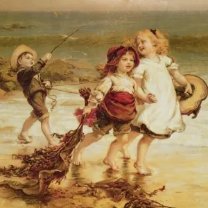 Sea Horses Print BAL9295 by Frederick Morgan Sea Horses Print BAL9295 by Frederick Morgan
