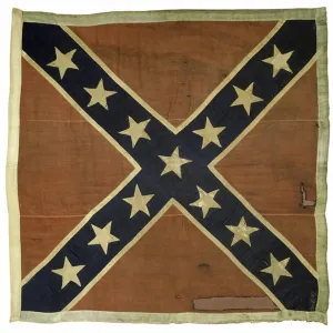 Jeff Davis Escort Flag Print, American Civil War Era Jeff Davis Escort Flag Print, American Civil War Era