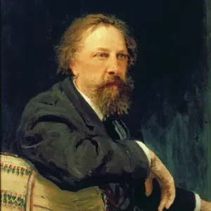 Print of Count Alexey K. Tolstoy in oil on canvas, 1896