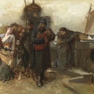 Study for Deserted - a Foundling (oil on canvas) 2956891 Print Study for Deserted - a Foundling (oil on canvas) 2956891 Print