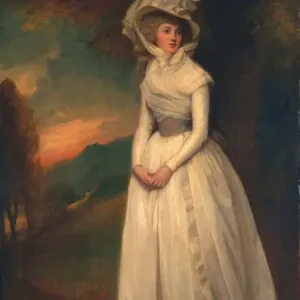 George Romney Print: Penelope Lee Acton, 1791 George Romney Print: Penelope Lee Acton, 1791