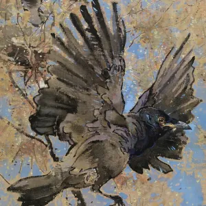 Gouache Print of The Rooks Nest by Joseph Crawhall Gouache Print of The Rooks Nest by Joseph Crawhall