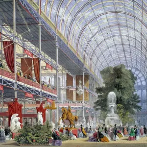 View of the Crystal Palace, London 1851 Print View of the Crystal Palace, London 1851 Print