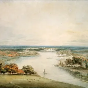 The Thames from Richmond Print by Turner