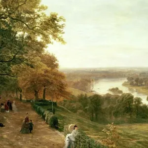 Richmond Hill London Print 1875