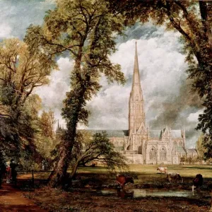 Fine Art Print of Salisbury Cathedral by John Constable 1823 Fine Art Print of Salisbury Cathedral by John Constable 1823