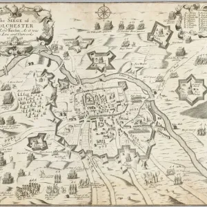 The Siege of Colchester 1648 Print (engraving) The Siege of Colchester 1648 Print (engraving)