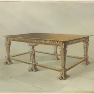 Fine Art Print of Communion Table, St Johns Church Fine Art Print of Communion Table, St Johns Church