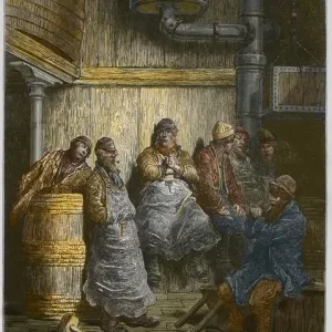 Fine Art Finder Print of Barclay Perkins Brewery Workers Fine Art Finder Print of Barclay Perkins Brewery Workers