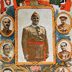 Francisco Franco Print: Nationalist Leader 1936