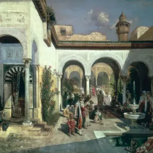 The Seraglio Print by Ludwig Hans Fischer The Seraglio Print by Ludwig Hans Fischer