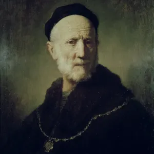 Retrato de su padre Rembrandt. Retrato de su padre Rembrandt.