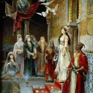 The Harem Print by Gimenez y Martin, Juan The Harem Print by Gimenez y Martin, Juan