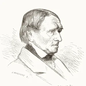 Petrus von Cornelius, 1784-1867. Deutscher Künstler. Aus der Geschichte Der Maler: Die deutsche Schule, veröffentlicht im Jahr 1875 (Lithographie) Petrus von Cornelius, 1784-1867. Deutscher Künstler. Aus der Geschichte Der Maler: Die deutsche Schule, veröffentlicht im Jahr 1875 (Lithographie)