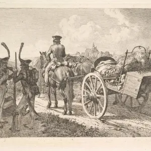 Russian Mobile Forge 1815 Etching Print, second state Russian Mobile Forge 1815 Etching Print, second state