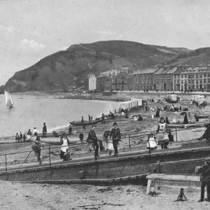 Aberystwith, c1900 Print by ER Gyde Aberystwith, c1900 Print by ER Gyde