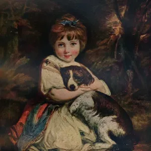 Sir Joshua Reynolds' Print of Miss Jane Bowles, 1775 Sir Joshua Reynolds' Print of Miss Jane Bowles, 1775