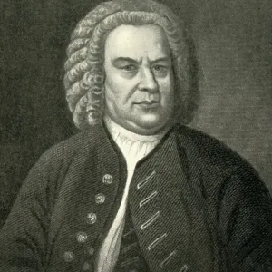 Bach, c1746, (1907). Künstler: Unbekannt.