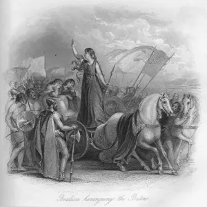 Boadicea che esorta i Britanni, 1859. Boadicea che esorta i Britanni, 1859.