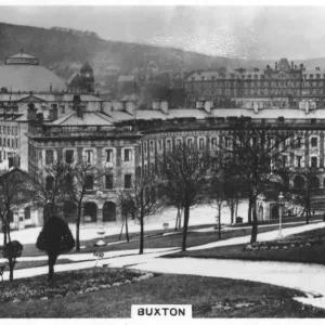 Buxton, Derbyshire Print 1936 Buxton, Derbyshire Print 1936