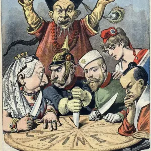 China - the Cake of Kings and Emperors Print, 1898 China - the Cake of Kings and Emperors Print, 1898