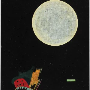 Ein Kreis (A), 1928. Schöpfer: Kandinski, Wassili Wassiljewitsch (1866-1944) Ein Kreis (A), 1928. Schöpfer: Kandinski, Wassili Wassiljewitsch (1866-1944)