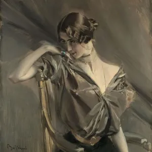 Cleo de Merode, 1901 Print by Boldini Cleo de Merode, 1901 Print by Boldini