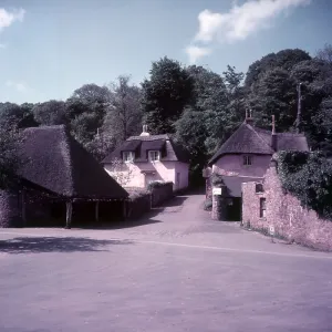 Cockington Village, Devon, c1955. Künstler: Arthur Charles Kirby Ware Cockington Village, Devon, c1955. Künstler: Arthur Charles Kirby Ware