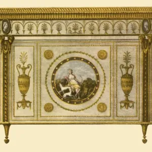 Heritage Images Print: Robert Adam Commode, 1770 Heritage Images Print: Robert Adam Commode, 1770