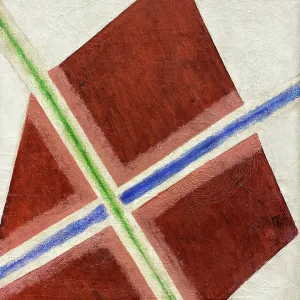 Komposition. Diffusion von Farbe (Diffusion des Lichts), 1917. Schöpfer: Rozanova, Olga Vladimirovna (1886-1918)