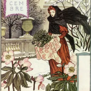 Décembre 1896. Créateur : Eugène Samuel Grasset. Décembre 1896. Créateur : Eugène Samuel Grasset.