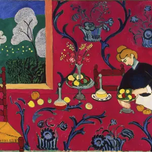 The Dessert: Harmony in Red Print, 1907
