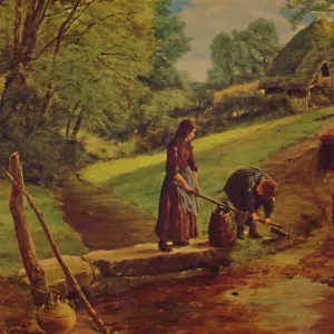 James Clarke Hook, A Devonshire Stream Print, 1864 (1935) James Clarke Hook, A Devonshire Stream Print, 1864 (1935)