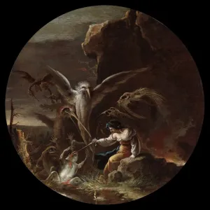 Salvator Rosa's Scenes of Witchcraft, c. 1645-1649 Print Salvator Rosa's Scenes of Witchcraft, c. 1645-1649 Print