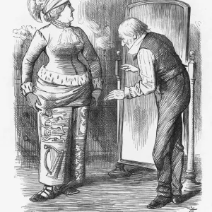 The Divided Skirt, 1886 Print by Joseph Swain The Divided Skirt, 1886 Print by Joseph Swain
