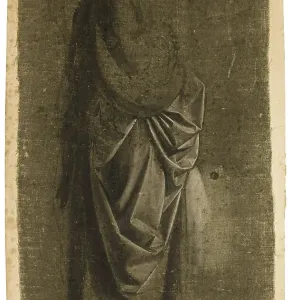 Andrea del Verrocchio Print: Drapery Study in Profile Andrea del Verrocchio Print: Drapery Study in Profile